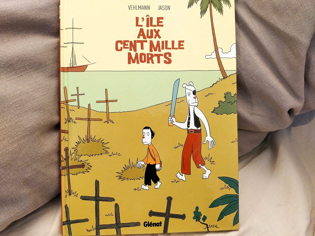 couverture de la bande dessinnee l'ile aux cent mille morts